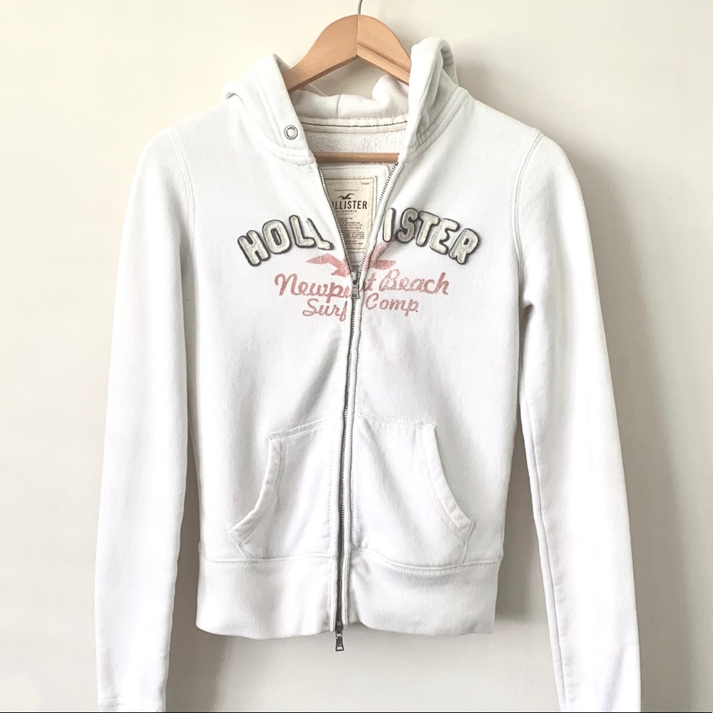 Hollister Youth Hoodie Jacket Size M